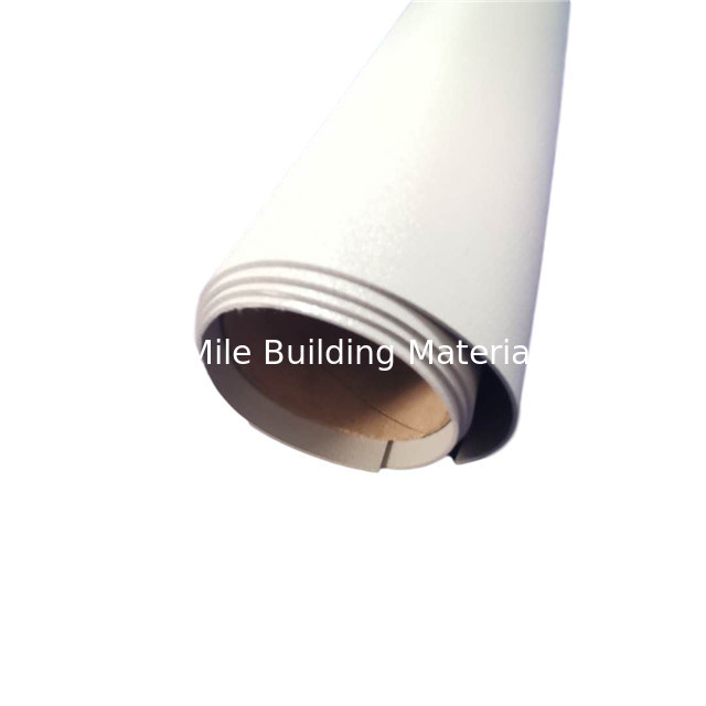 uv resistance reinforced with fabriccustomized roll length white color