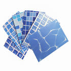 Swimming pool protection material，PVC material ideal for replacing pool lining ,ASTM, swimming pool liner membrane