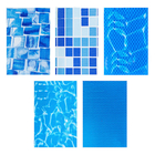 Vinyl swimming pool pvc liner , anti-microorganisms PVC vinyl liner for inground swimming pools