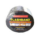 China Manufacturer 1.5mm Adhesive Bitumen Flash Band Roofing Waterproof Tape
