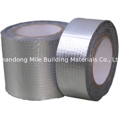 Strong Single-Adhesive Ability Aluminum Foil Roof Sealing Waterproof butyl rubber tape for Roof Repair