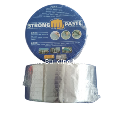 Butyl Joist Tape Butyl Seal Tape self adhesive waterproof aluminum foil butyl rubber tape China