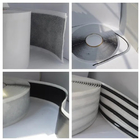 butyl tape self adhesive Aluminum Surface Waterproof Membrane Butyl Rubber Waterproof Tape