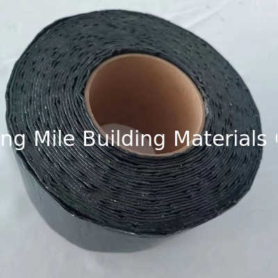 High stickness Black Aluminum foil Self-adhesive Rubber Bitumen flashing tape/flash band, Competitive price