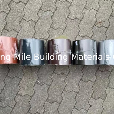 High stickness Black Aluminum foil Self-adhesive Rubber Bitumen flashing tape/flash band, Competitive price