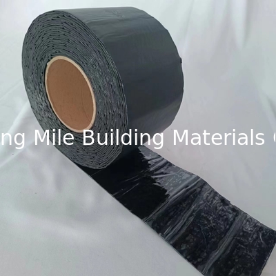 High stickness Black Aluminum foil Self-adhesive Rubber Bitumen flashing tape/flash band, Competitive price