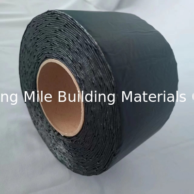 High stickness Black Aluminum foil Self-adhesive Rubber Bitumen flashing tape/flash band, Competitive price