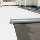 Reinforced with fabric heating weldable white polyvinyl chloride anti-uv waterproof membrane