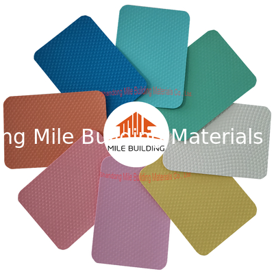 Waterproof Membrane Pool Liner High Polymer 1.5mm Colorful Reinforced  PVC Liner