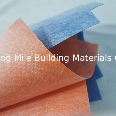 fleece material tile floor adhesive foil waterproof PP membrane waterproofing fabric with high tensile strength