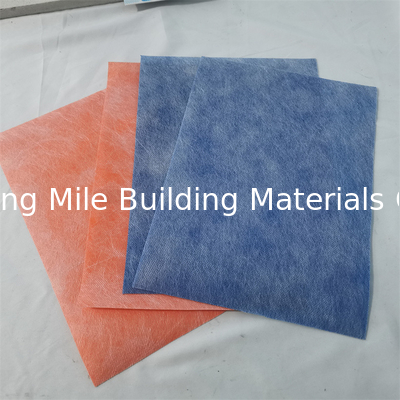 1m width Foil Blue  0.5mm 0.65mm PP PE Membrane Waterproofing Fabric Tile Floor Adhesive With High Tensile Strength