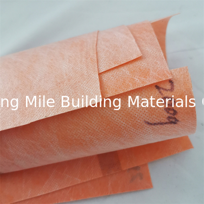 1m width Foil Blue  0.5mm 0.65mm PP PE Membrane Waterproofing Fabric Tile Floor Adhesive With High Tensile Strength