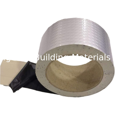 High Tack Self Adhesive Butyl Tape for Roof Sealing Aluminum Foil Waterproof Flashing