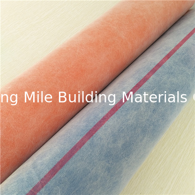 Antifracture Flexible 0.5mm 0.6mm Membrane Waterproof Fabric For Wet Toliet Room Wall And Floor with Nonwoven Fleece