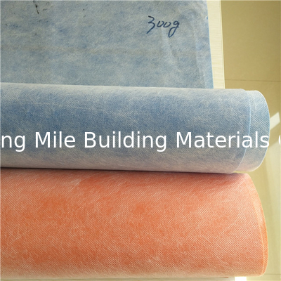 Antifracture Flexible 0.5mm 0.6mm Thickness Waterprofing Liner For Washer Room Wall And Floor with Nonwoven Fleece