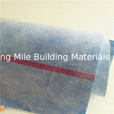 Antifracture Flexible 0.5mm 0.6mm Membrane Waterproof Fabric For Wet Toliet Room Wall And Floor with Nonwoven Fleece