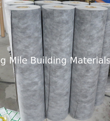 Light Weight PP PE Waterproofing Fleece Membrane Grey Waterproof Fabric For Kitchen Tile
