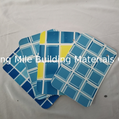 0.75mm Reinforced Ocean Blue Pool PVC Liner with Anti-UV for Inground Swimming Pools