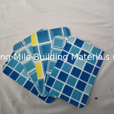 Customized 1.2mm/ 1.5mm/ 2.0mm Swimming Pool Liner Anti Slip PVC Vinyl Pool Liners
