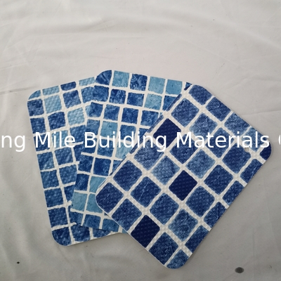 0.75mm Reinforced Ocean Blue Pool PVC Liner with Anti-UV for Inground Swimming Pools