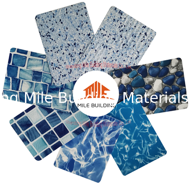Pool Liner Colors Polyester Fabric Geomembrane PVC Membrane