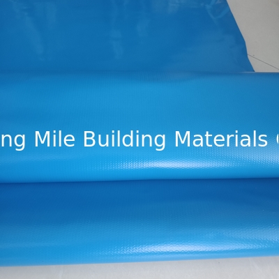 Anti-UV Reinforced Ocean Blue 1.5mm Thickness PVC Customized Swimming Pool Liner