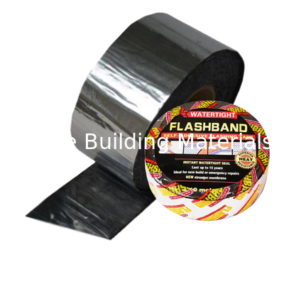 Easy to Use Self Adhesive Asphalt Waterproofing Repair Tape Flashing Tape Bitumen Flashband