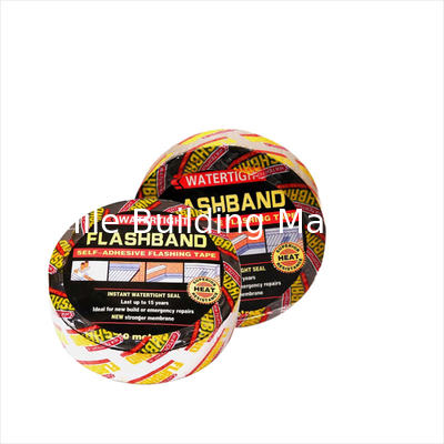 Easy to Use Self Adhesive Asphalt Waterproofing Repair Tape Flashing Tape Bitumen Flashband