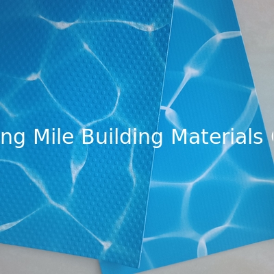 Pool Liner Mosaic Colors Polyester Fabric Geomembrane PVC swiming pool liner