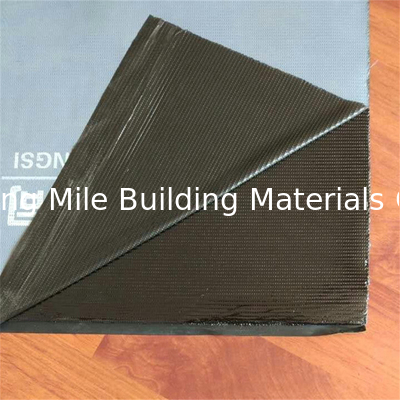 Black-grey Easy Peeling PP /PE Embossed Release Liner for Waterproofing Membrane