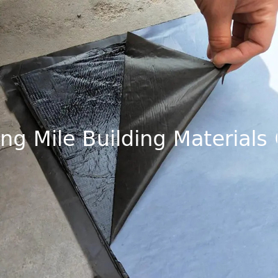 Waterproof membrane High sticky HDPE surface Bitumen self adhesive tape