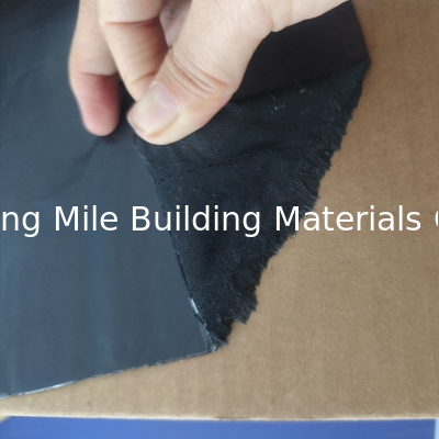 Waterproof membrane High sticky HDPE surface Bitumen self adhesive tape