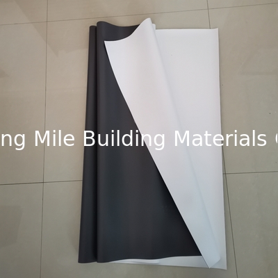 1.2mm 1.5mm 2.0mm Reinforced PVC flat roof waterproof membrane roofing waterproofing sheet membrane