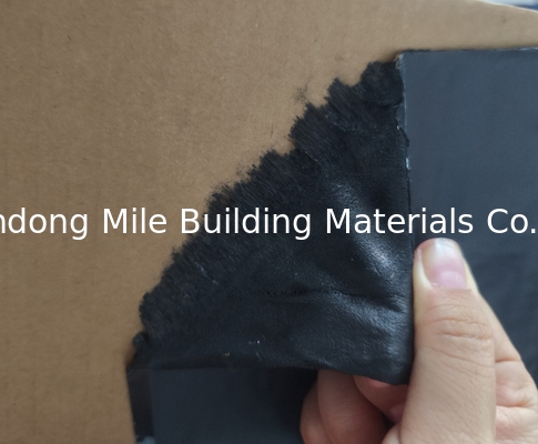 Manufacturer High sticky Aluminum Foil surface Bitumen self adhesive membrane