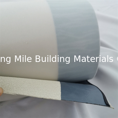 CE Certificate 1.2m width Pre applied HDPE Waterproof Membrane with granular below grade waterproofing