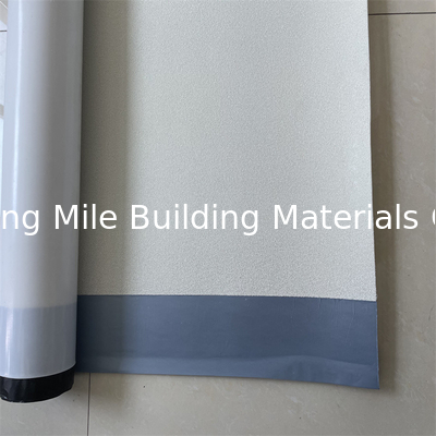 Waterproofing Material Pre applied HDPE self adhesive waterproofing membrane with backside overlapping