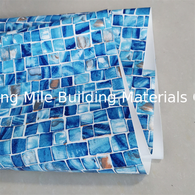 High Quality Develop Design Without Mesh 1.65m Width 0.6mm 0.7mm 0.8mm Vinyl PVC Swimming Pool Liner