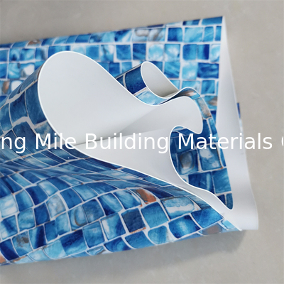 High Quality Develop Design Without Mesh 1.65m Width 0.6mm 0.7mm 0.8mm Vinyl PVC Swimming Pool Liner
