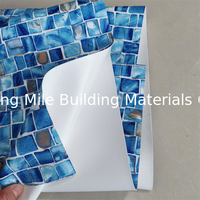 High Quality Develop Design Without Mesh 1.65m Width 0.6mm 0.7mm 0.8mm Vinyl PVC Swimming Pool Liner