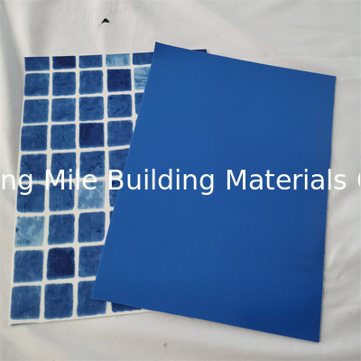 1.5mm 2.0mm super quality factory price PVC film for swimming pools in blue color
