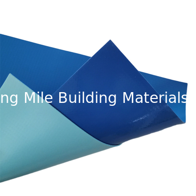 1.5mm 2.0mm super quality factory price PVC film for swimming pools in blue color