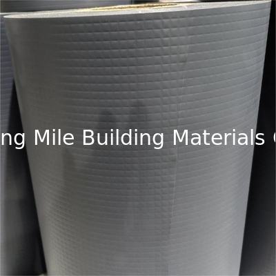 Grey Square Shape Reinforced Aluminum Foil Laminated with PET Film for Butyl Tape