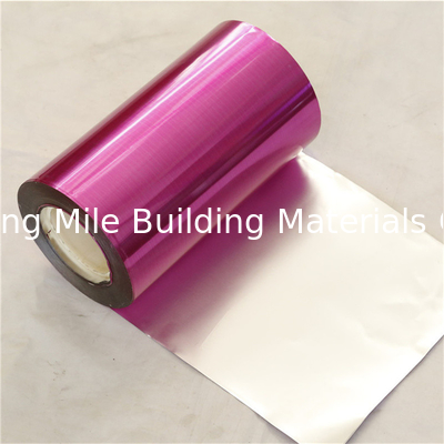 Red Blue Black Color Options for Reinforcing Metal Aluminum Foil Film Materials