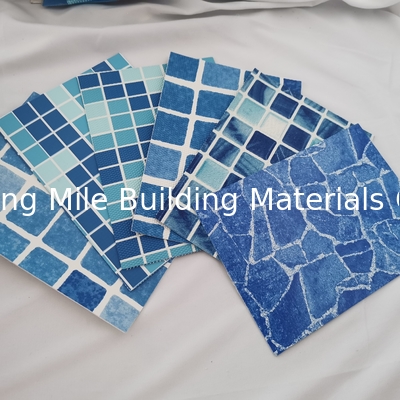 Popular Color 1.5mm 2.0mm 1.65m 1.83m 2.0m Reinforced Mesh  PVC Liner For Swimming Pool