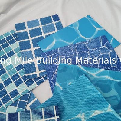 Popular Color 1.5mm 2.0mm 1.65m 1.83m 2.0m Reinforced Mesh  PVC Liner For Swimming Pool