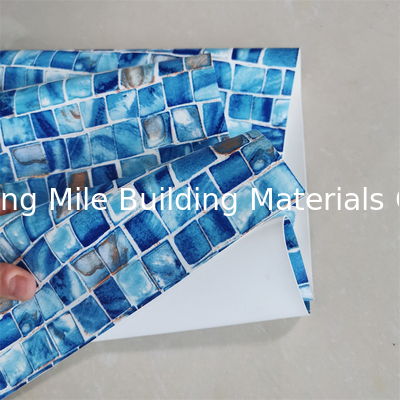 2024 Wholesale Custom Pattern Swimming Pool Liner Geomembrane with High Quality PVC Material