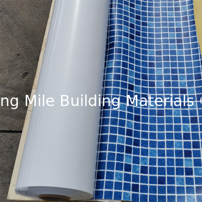 Factory Price Swimming Pool Liner for in-Ground Swimming Pool Mosaic Blue Waterproof PVC Pool Liner