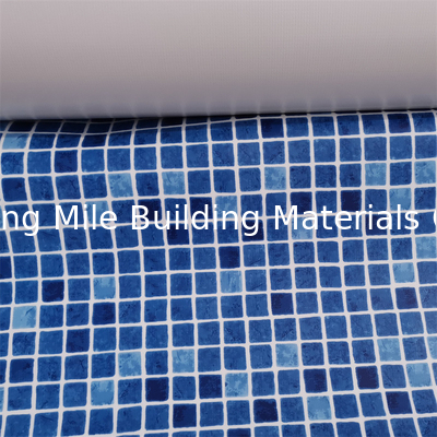 Factory Price Swimming Pool Liner for in-Ground Swimming Pool Mosaic Blue Waterproof PVC Pool Liner