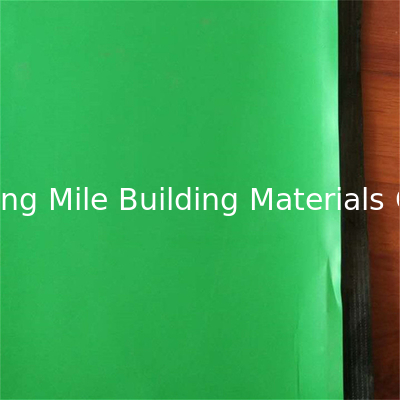 Green-black 100u HDPE Cross Laminated Strength Film Used for Waterproofing Membrane