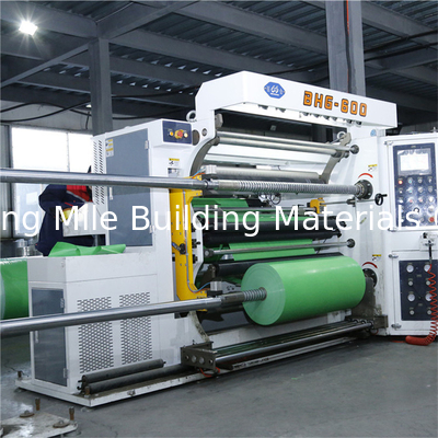 Green-black 100u HDPE Cross Laminated Strength Film Used for Waterproofing Membrane